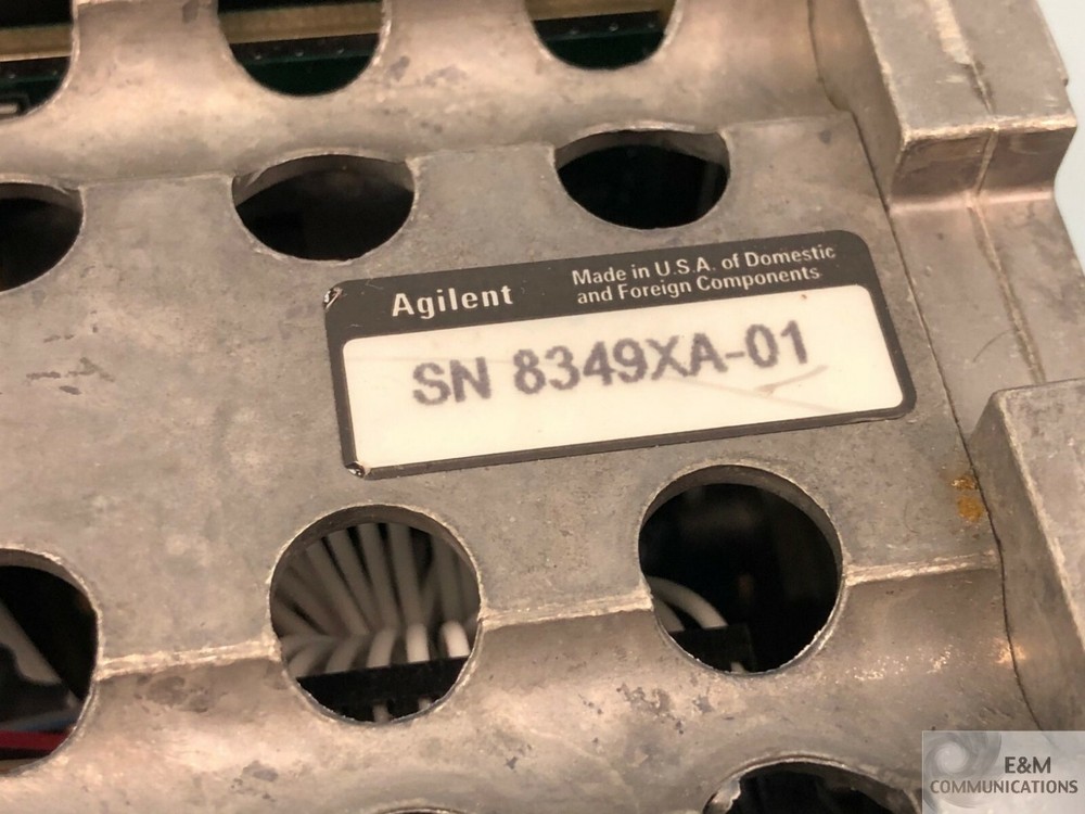 83492A HP AGILENT OPTICAL TRIGGERING CLOCK RECOVERY MODULE 2500 MB/S CALIB 2007