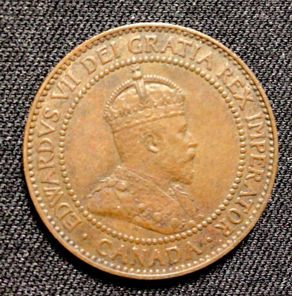 1909 Canadian Cent. ENN Coins