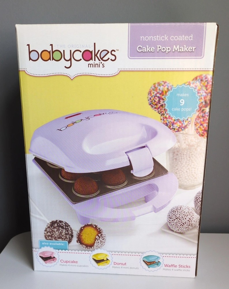 Babycakes Cake Pop Maker Flip Machine & Cup Cake Maker Flip Machine