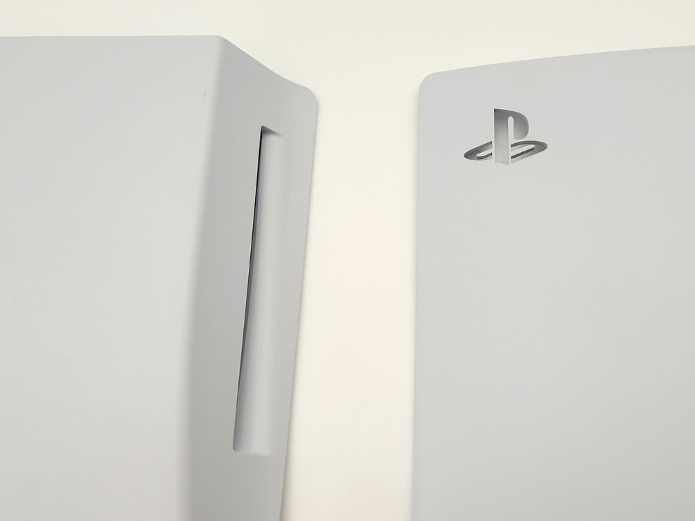 Original OEM Sony PS5 PlayStation 5 White Cover Plates Disc Version **READ**