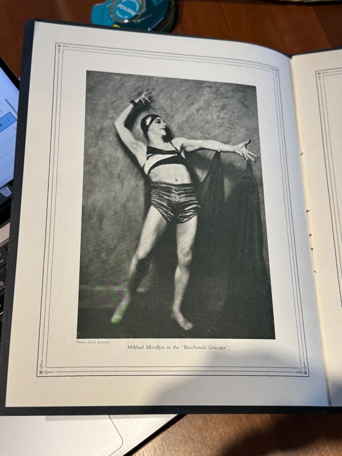 VINTAGE! Mikhail Mordkin & his Russian Ballet - 1926 Illustrated Program