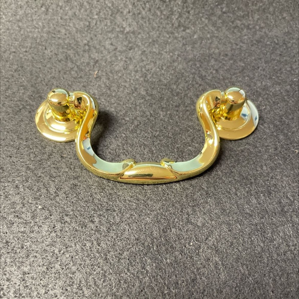 2 5/8" Classic Bail Pull Polished Brass