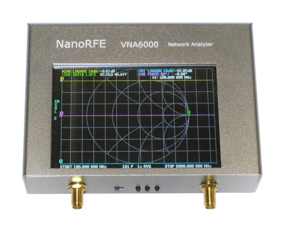 New NanoRFE VNA6000-B NanoVNA V3 6GHz Vector Network Analyzer 110dB Dynamic