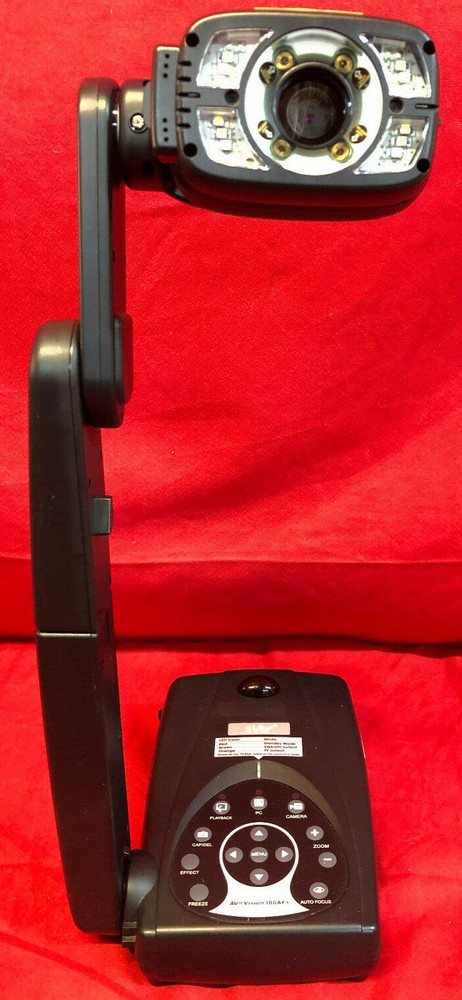 AVER Document Camera - POE3 - Overhead LED Head - WORKING - Great Condition!