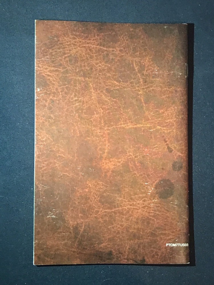 Lara Croft Field Notes Eidos Instruction Manual Only Microsoft XBOX 360