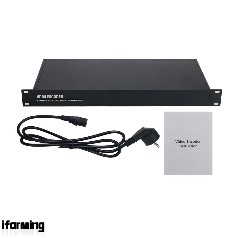 4 Channel HDMI Encoder H.265 H.264 Encoder 1U Rack Audio Video Network HD IP TV