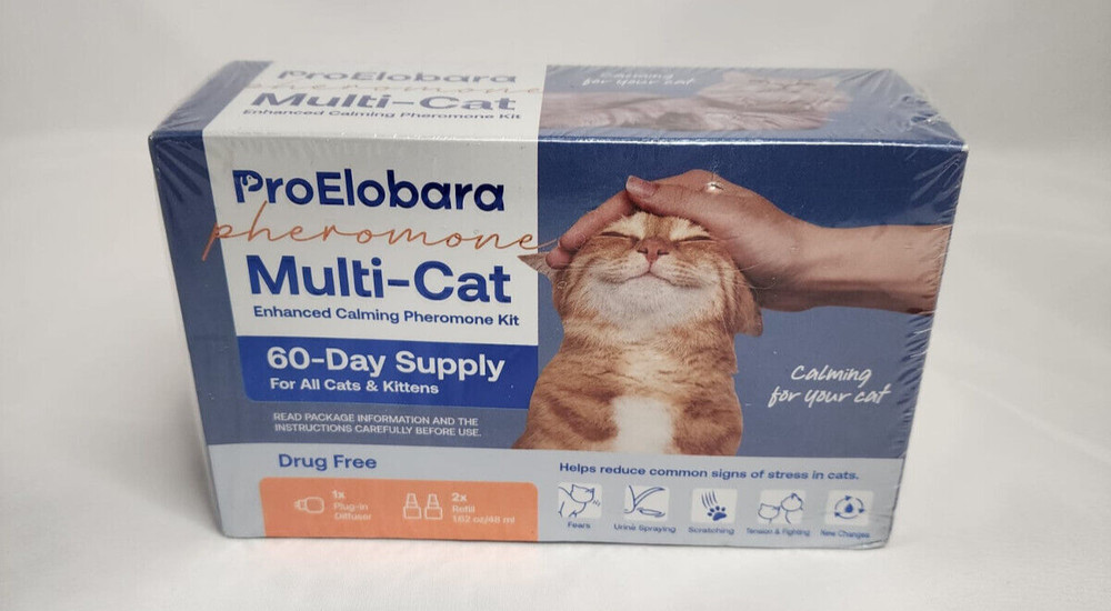 Cat Calming Pheromone Diffuser: Cat Calming Pheromones Diffusers for Multicat -