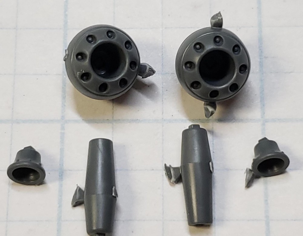 Warhammer Kharadron Overlords Bits Arkanaut Frigate Aethershot Carbines Set