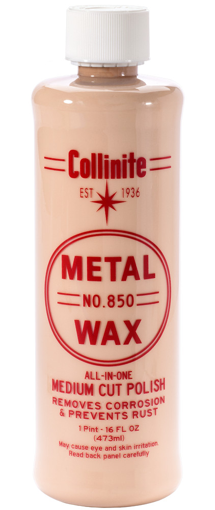 Collinite 850 Metal Wax - Medium Cut Polish - 16oz