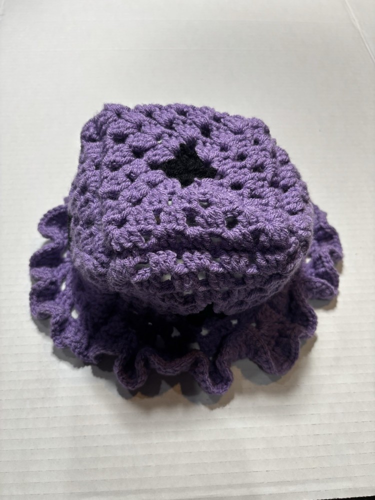 Hand crocheted cap