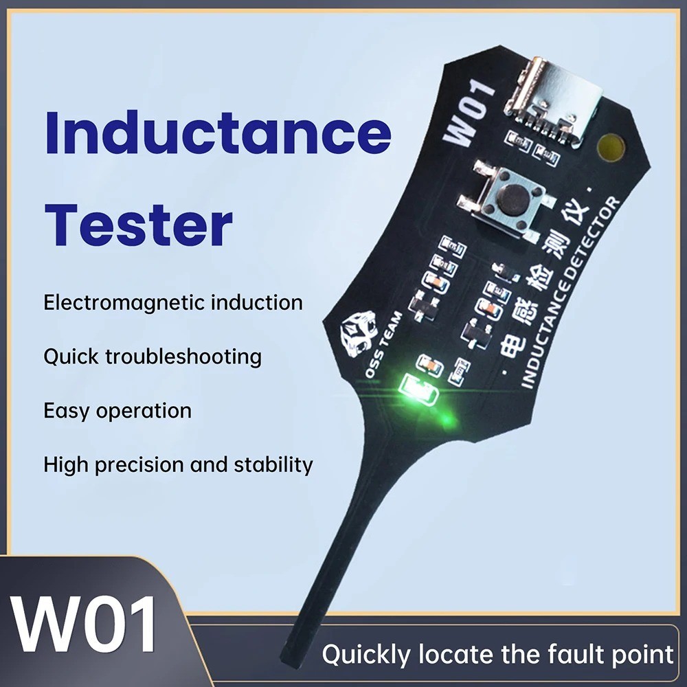 Universal Inductance Tester W01 Inductor Detector Compact L/C Meter Tool