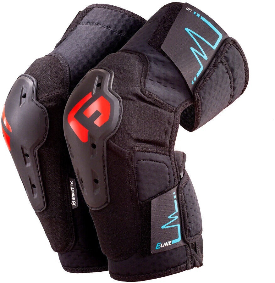 New G-Form E-Line Knee Guards Black Small