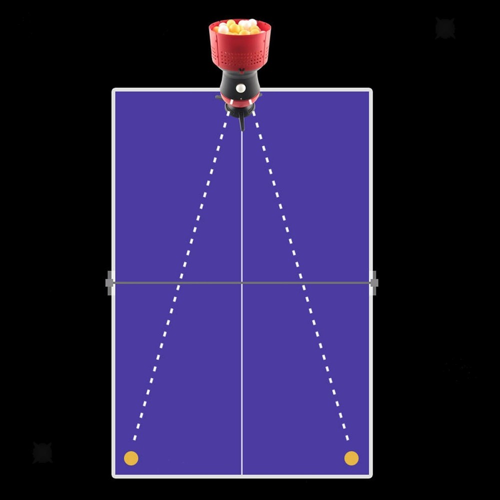 Automatic  Pong Balls Launcher Equipment Table Tennis Serving Machine