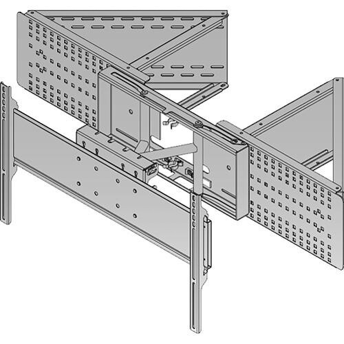 Peerless-AV CM850 Corner Mount for Flat Panel Displays (Black)