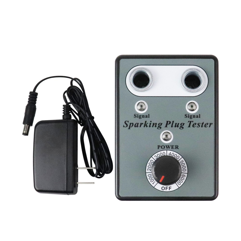 Ignition Tester Spark Plug Engine Analyzer Adjustable Dual Hole For Car Auto