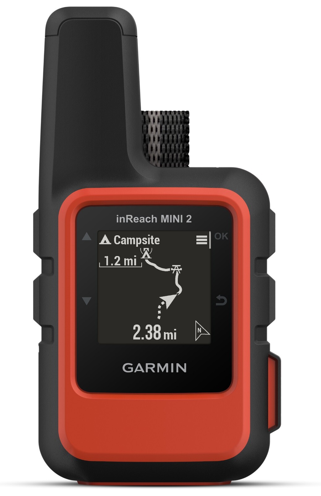 Garmin inReach Mini 2 GPS Satellite Communicator, Flame Red, 2 Day Shipping