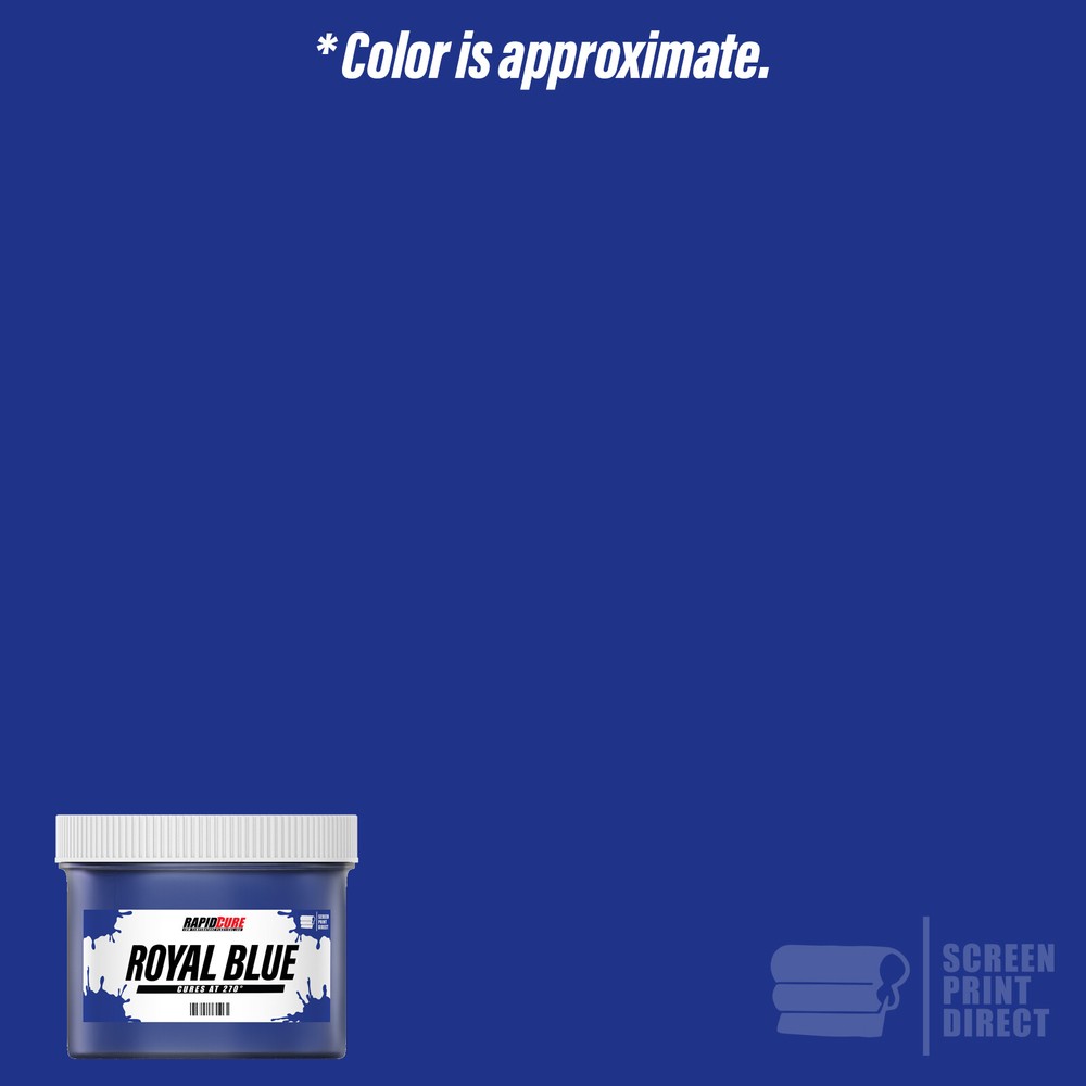 Royal Blue - Low Temperature Cure Plastisol Ink For Screen Printing Quart / 32oz