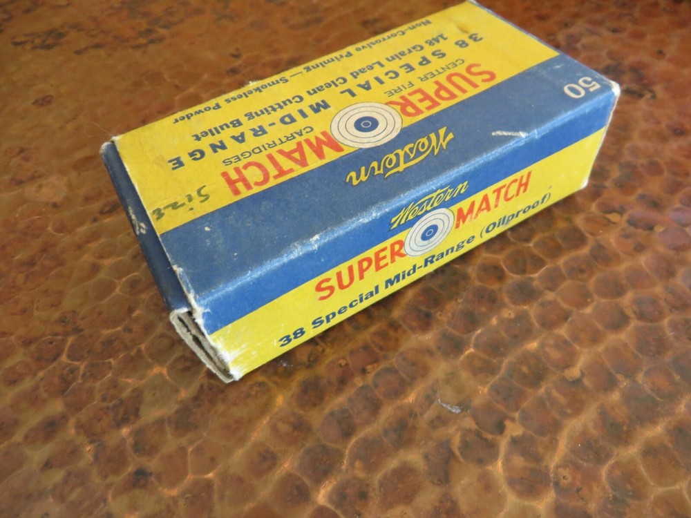 Western 38 Special Mid-Range Clean Cutting 38MSP Box with Insert