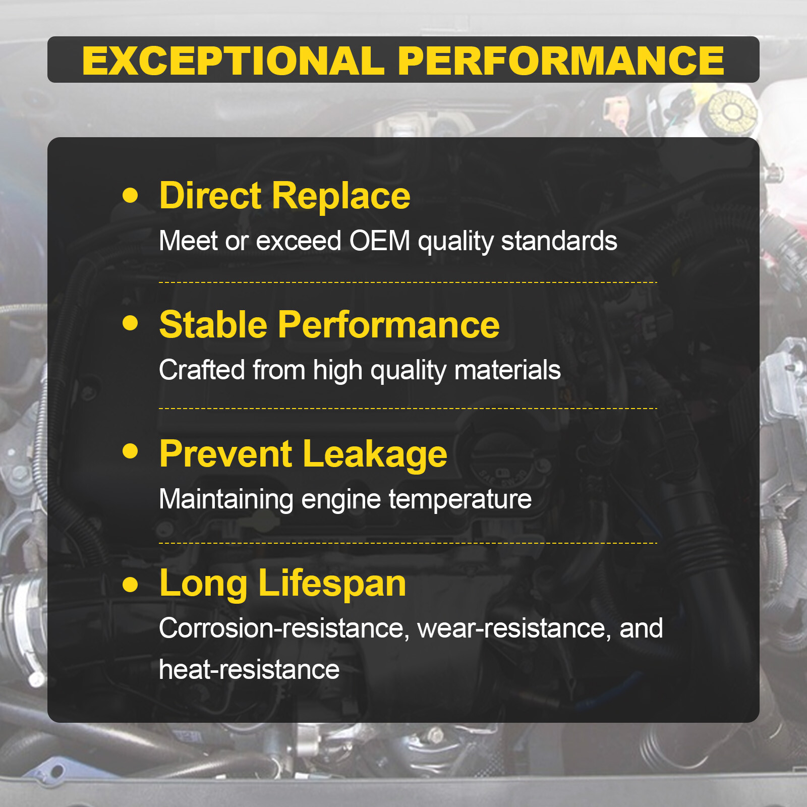 6X For 11-16 Chevrolet Cruze 1.4L Radiator Coolant Hose & Heater Hose & PCV Pipe