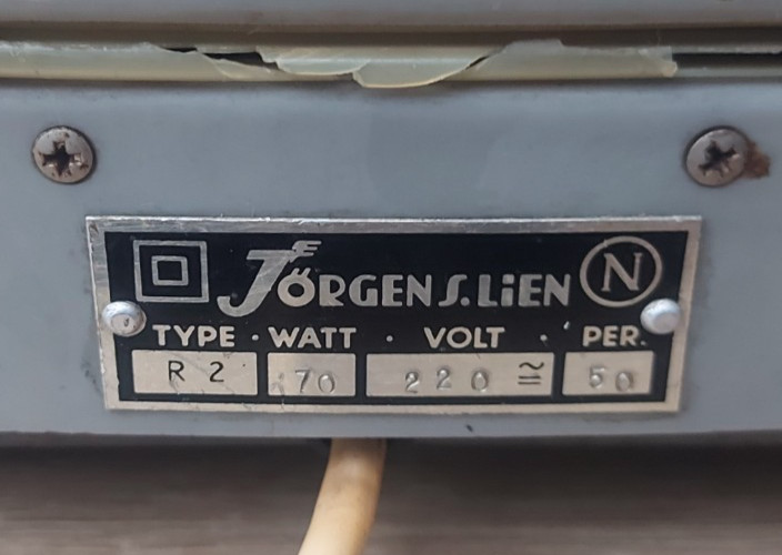 Vintage Jörgen S.Lien Adding Machine ADWEL Untesteb