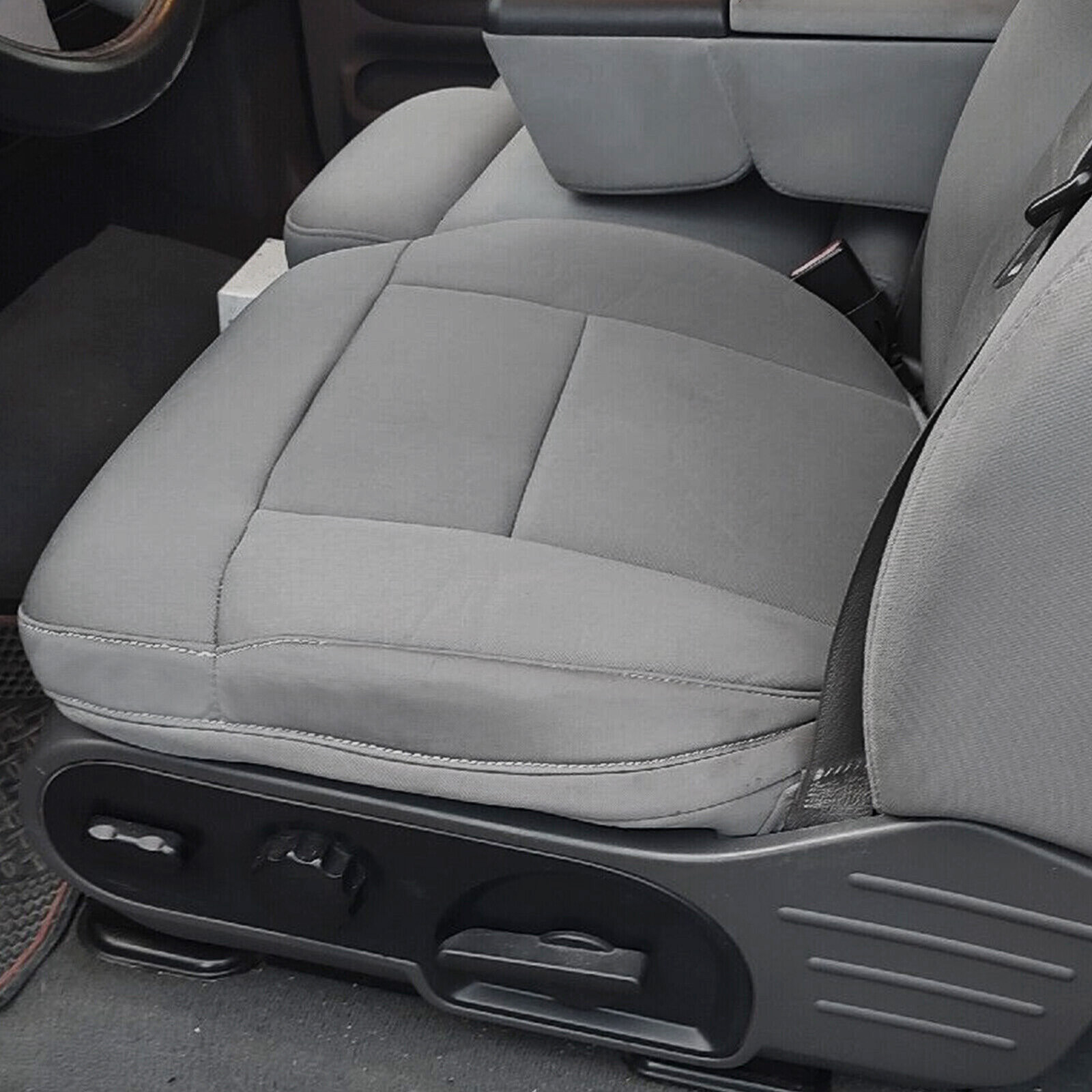 For Ford F150 2004-2008 2005 2006 2007 STX Driver Bottom Cloth Seat Cover Gray