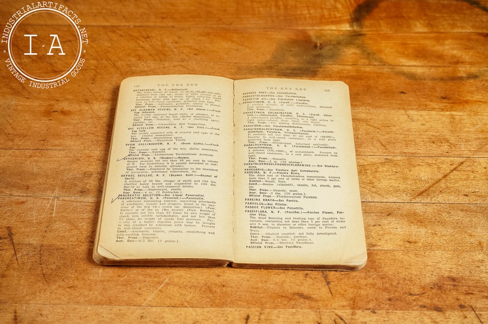 Antique Pharmaceutical Guide