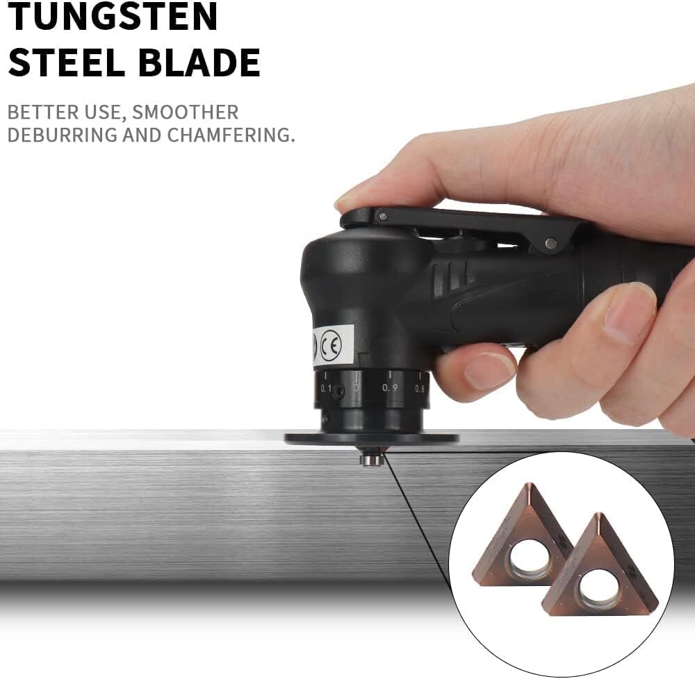 Air Chamfer Tool Trimming Mini Chamfering Pneumatic Beveling Machine Deburring