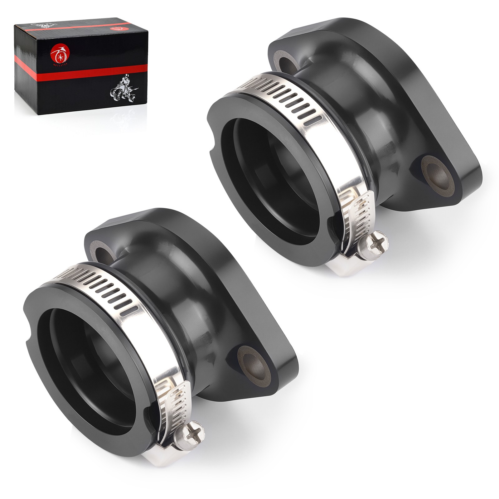 2X Intake Manifold Boot For Polaris Indy 500 1998-2000 Classic 1993-1998 3084325