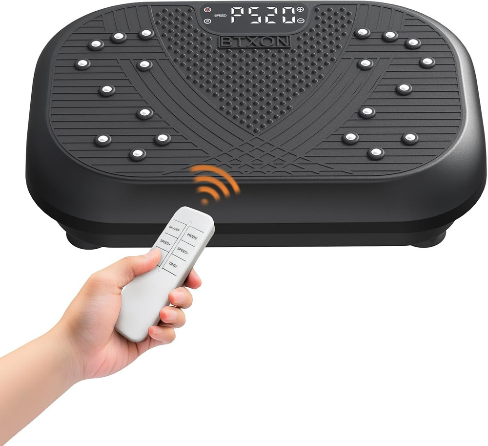 Vibration Plate Exercise Machine - Vibration Plate for Lymphatic Drainage, Whole