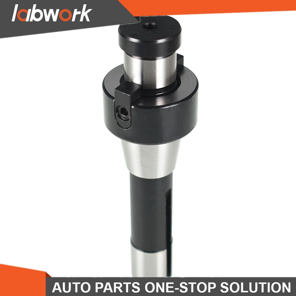 Labwork R8 Shank Shell Milling Arbor Adapter Holder Hardened For 1"