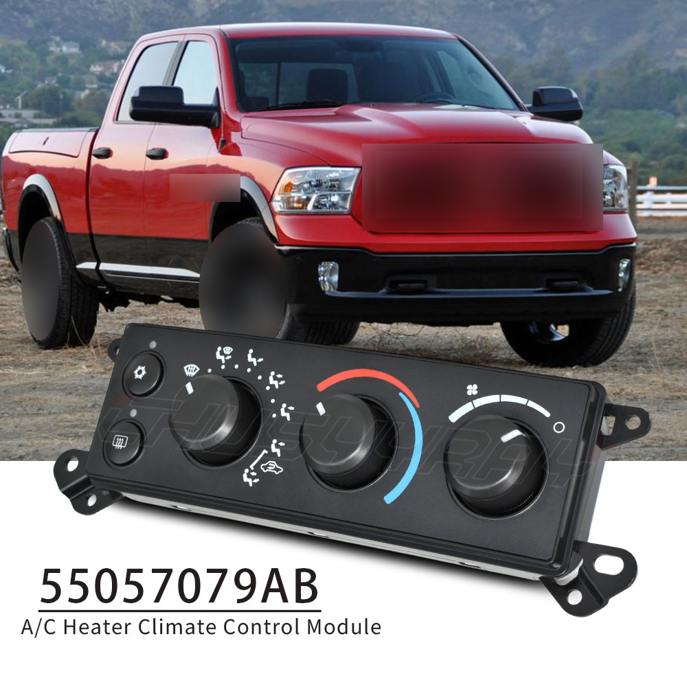 FOR 2006 Dodge Ram Temperature A/C Heater Climate Control Module 55057079AB 1pc