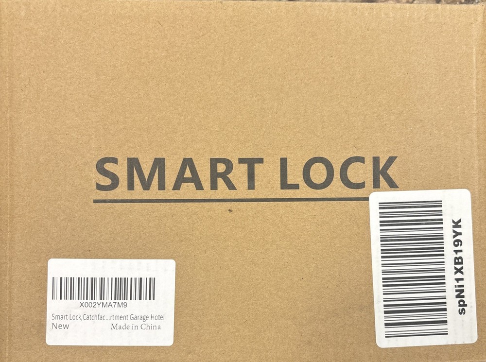 Smart Lock - CATCHFACE Fingerprint Door Lock Keyless Entry Open W/ App