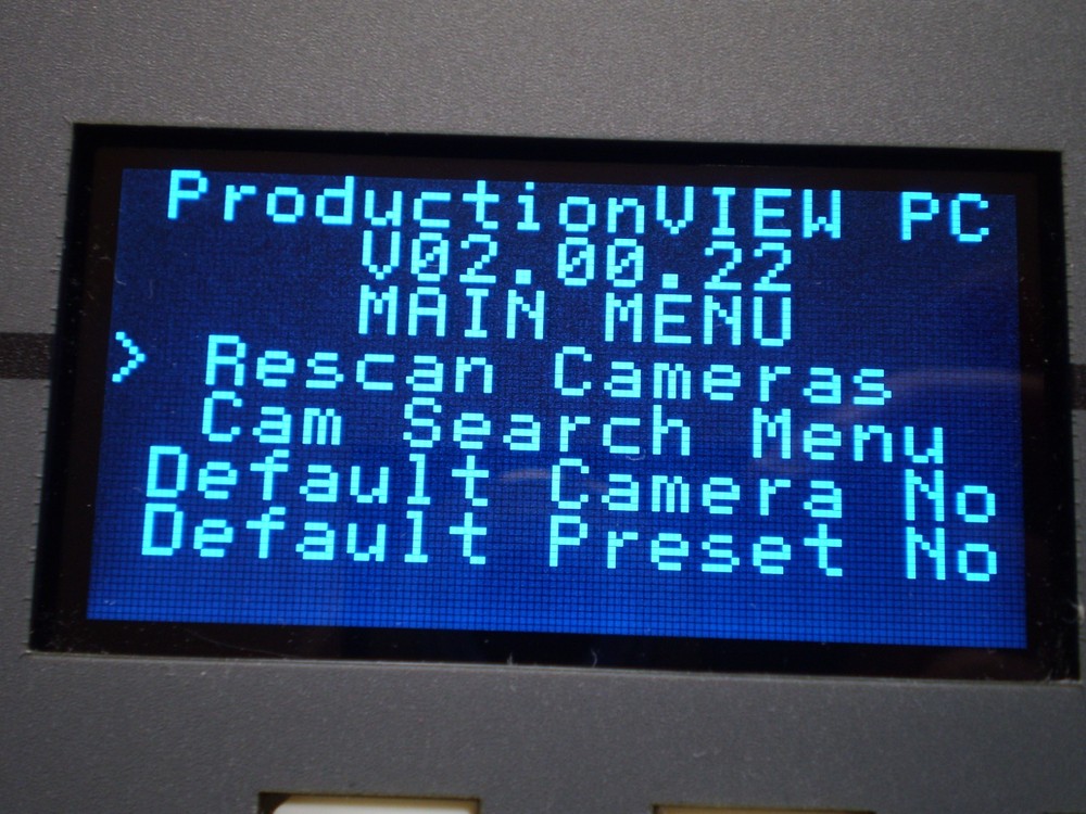 Vaddio ProductionVIEW Precision Camera Controller 999-5700-000 w/ Power Supply