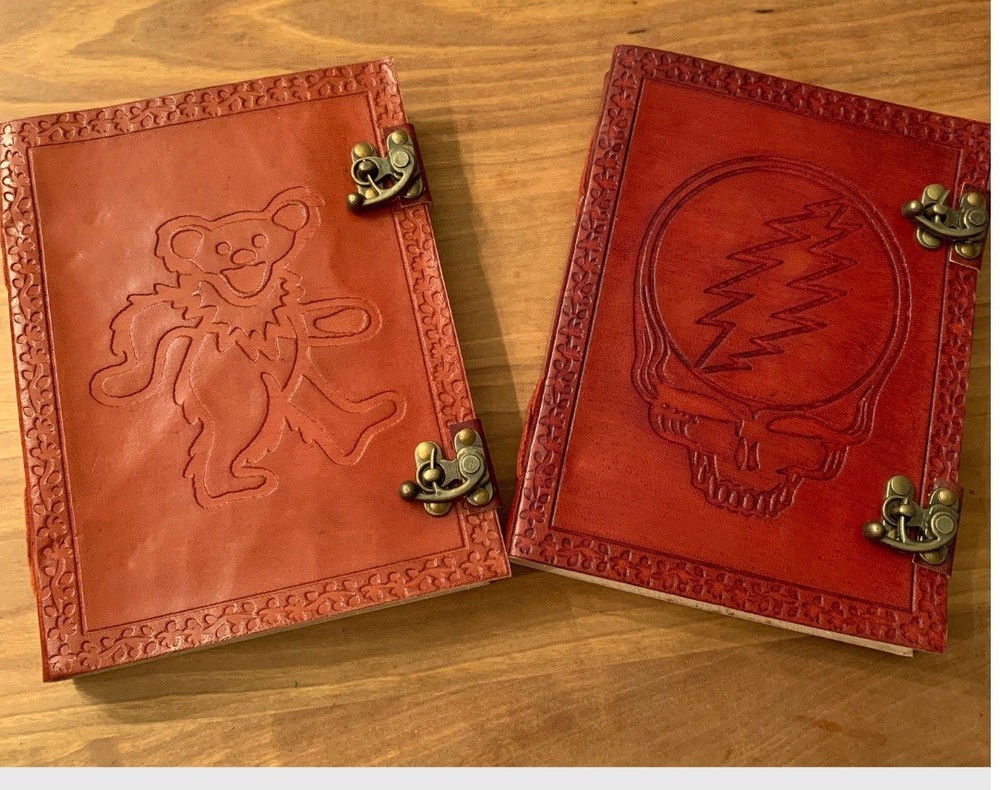 Grateful Dead Leather Journal