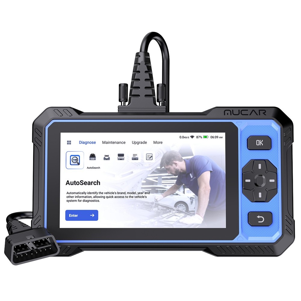 Mucar 682 OBD2 Scanner Full System Car Diagnostic Tool Fault Code Reader CANFD