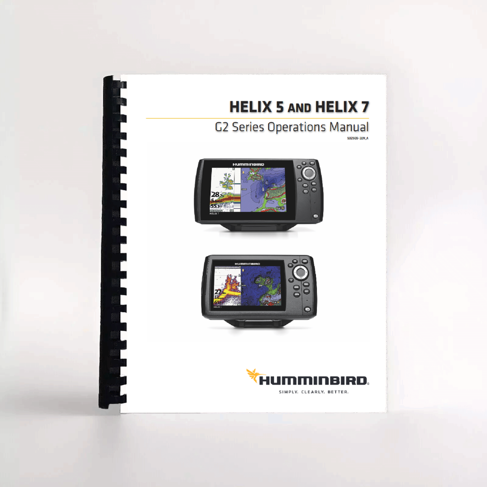 Operation Manual for Humminbird Helix 5 and 7