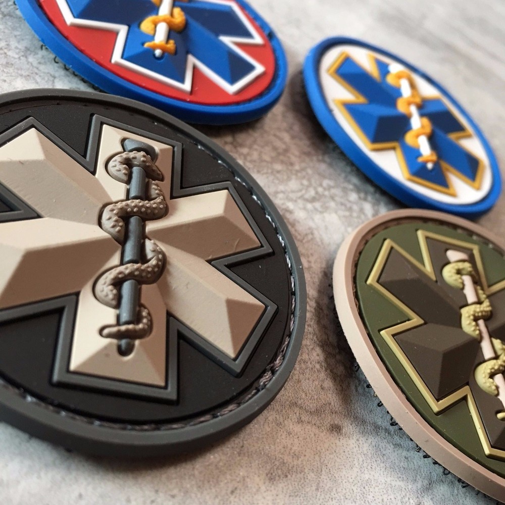 Star of Life PVC Morale Patch