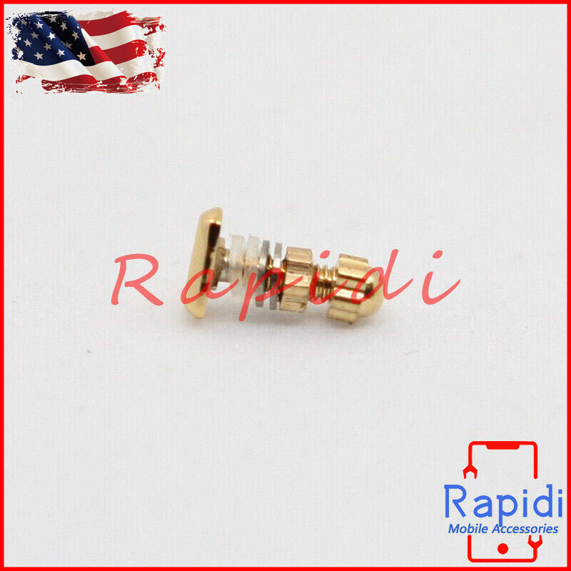 New Curved Rectangle Screw&Bolt Replace For C ar tier Eyeglasses Frame Gold