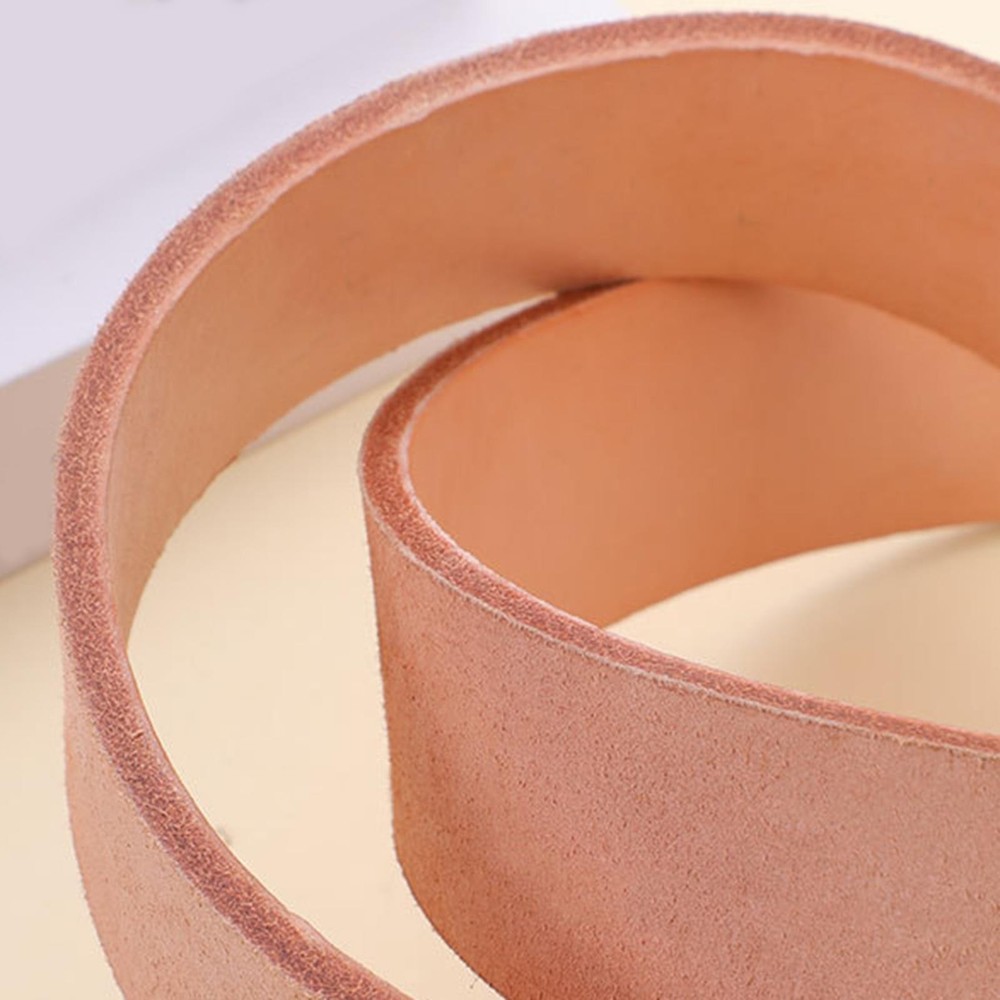 PU Leather Strap Leather Strip Multipurpose Soft Thick Flat Leather Straps for