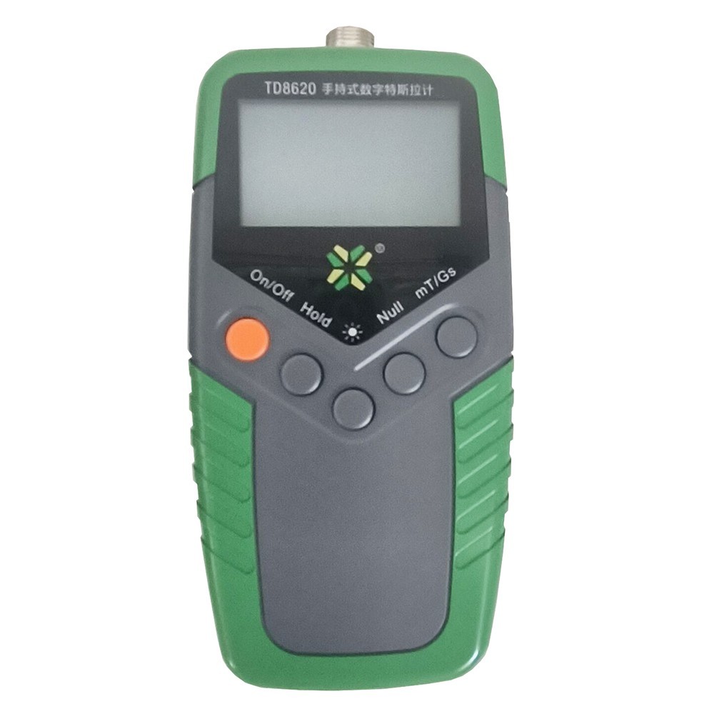Digital Handheld Teslameter Tester with Resolution 10μT Display Class 2 Accuracy