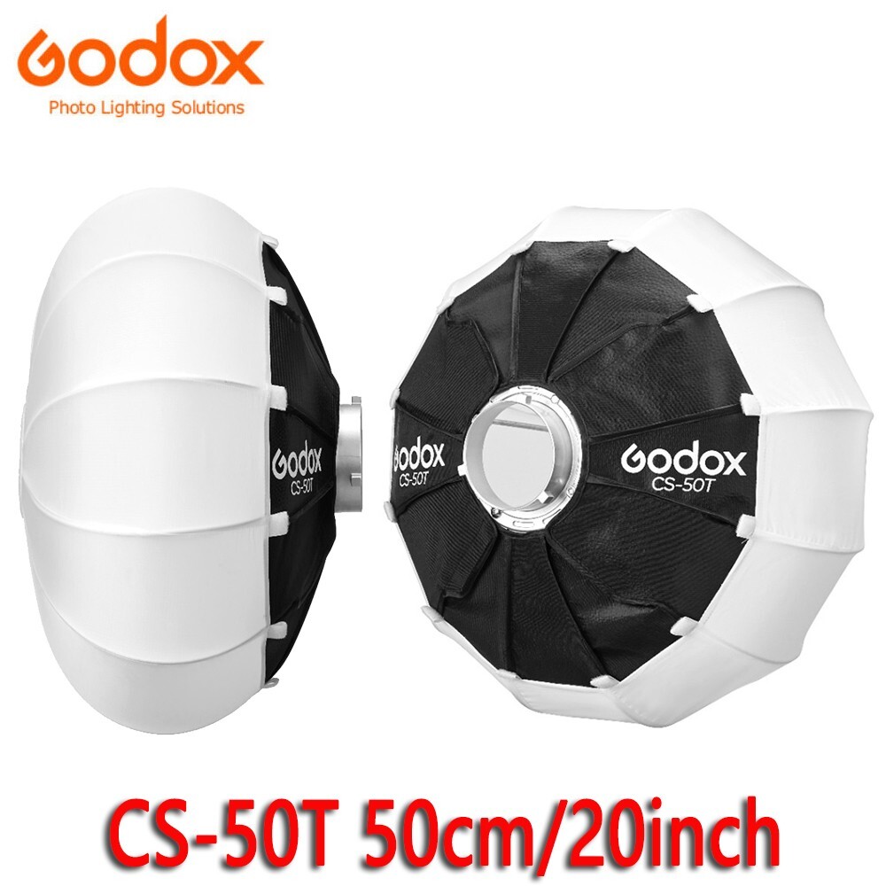 Godox CS-50T 50cm/20inch Lantern Softbox Light Modifier Bowens Mount Soft Boxes