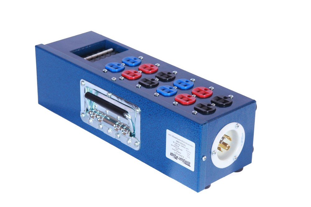 NEW 30A Three Phase Snack Pack / Floor Box Distro / Power Distribution
