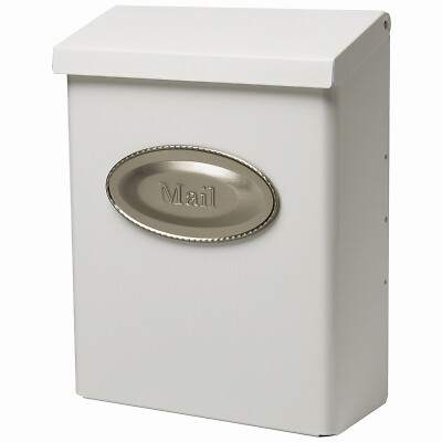 Gibraltar Mailboxes DVKW00AM Designer Vertical Wall Mount Mailbox, Concealed