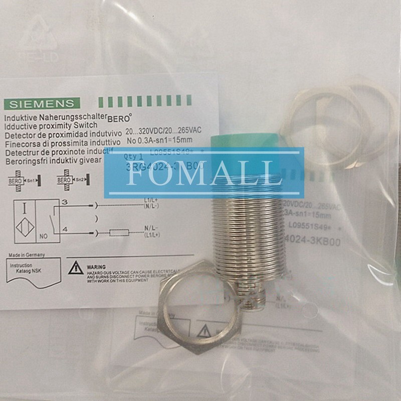 1Pcs New proximity switch sensor 3RG4024-3JB00