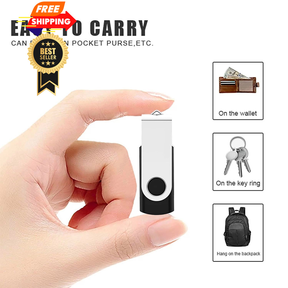 3 Pack 32GB USB Flash Drive with Type C Adapter and Storage Box 3-Pack