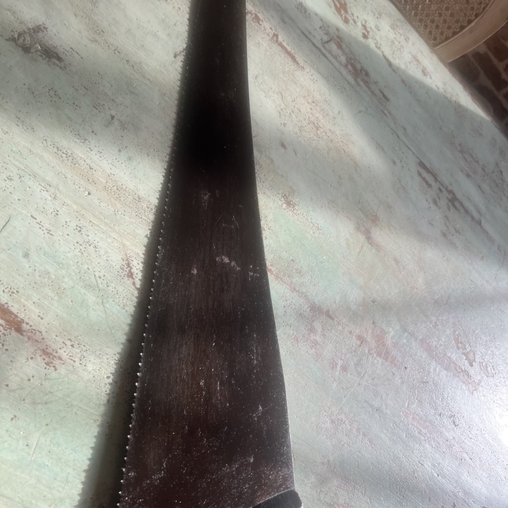 Vintage KEEN KUTTER HAND SAW 26” Blade