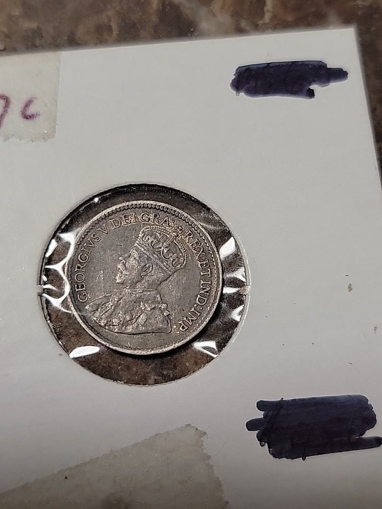 1917c New Foundland 5 Cent