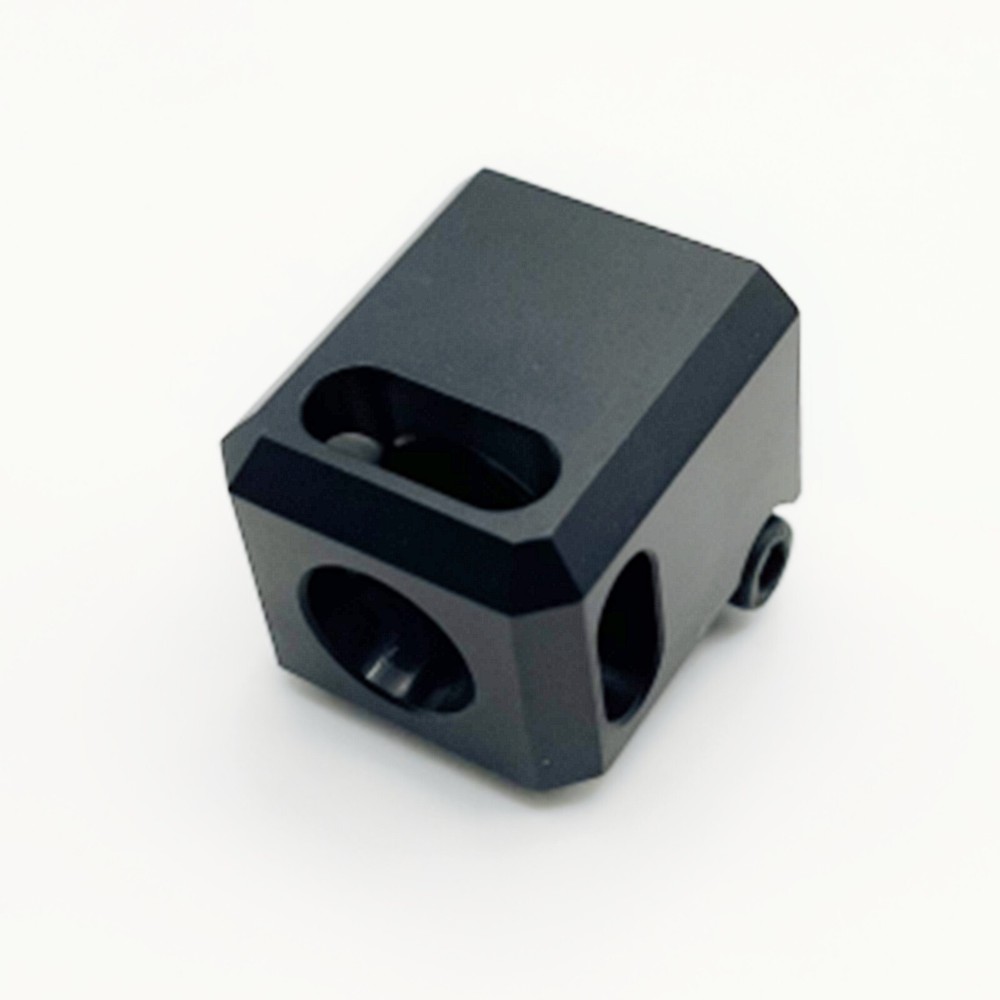 2 Pack 1/2x28 TPI 9mm Muzzle Brake Compensator For Glock 17, 19, 26 Hellcat