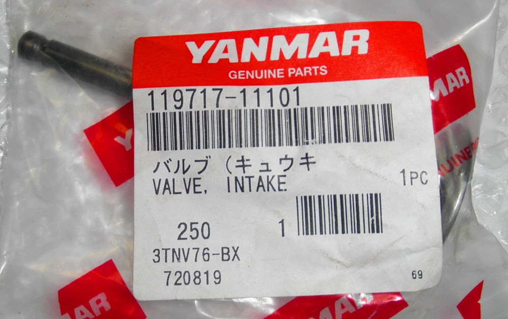 119717-11101 Valve, Intake