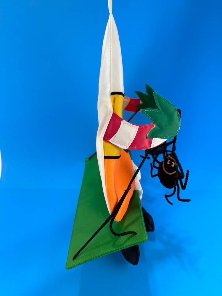 Halloween - Candy Corn On a Swing - Hanging Decoration